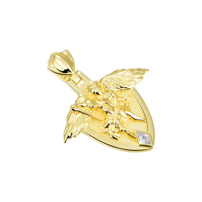 Archangel Shield Pendant - Small