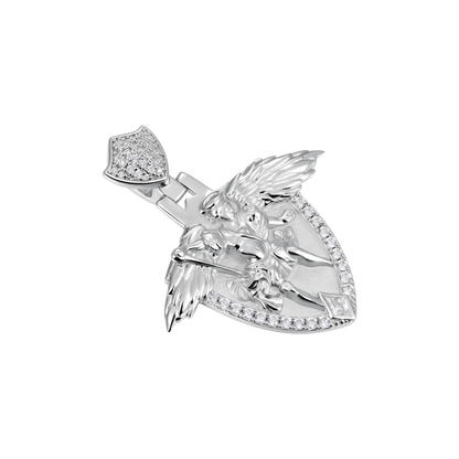 Archangel Shield Pendant - Medium