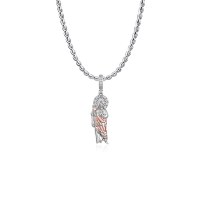 St. Jude Dual-Tone Pendant