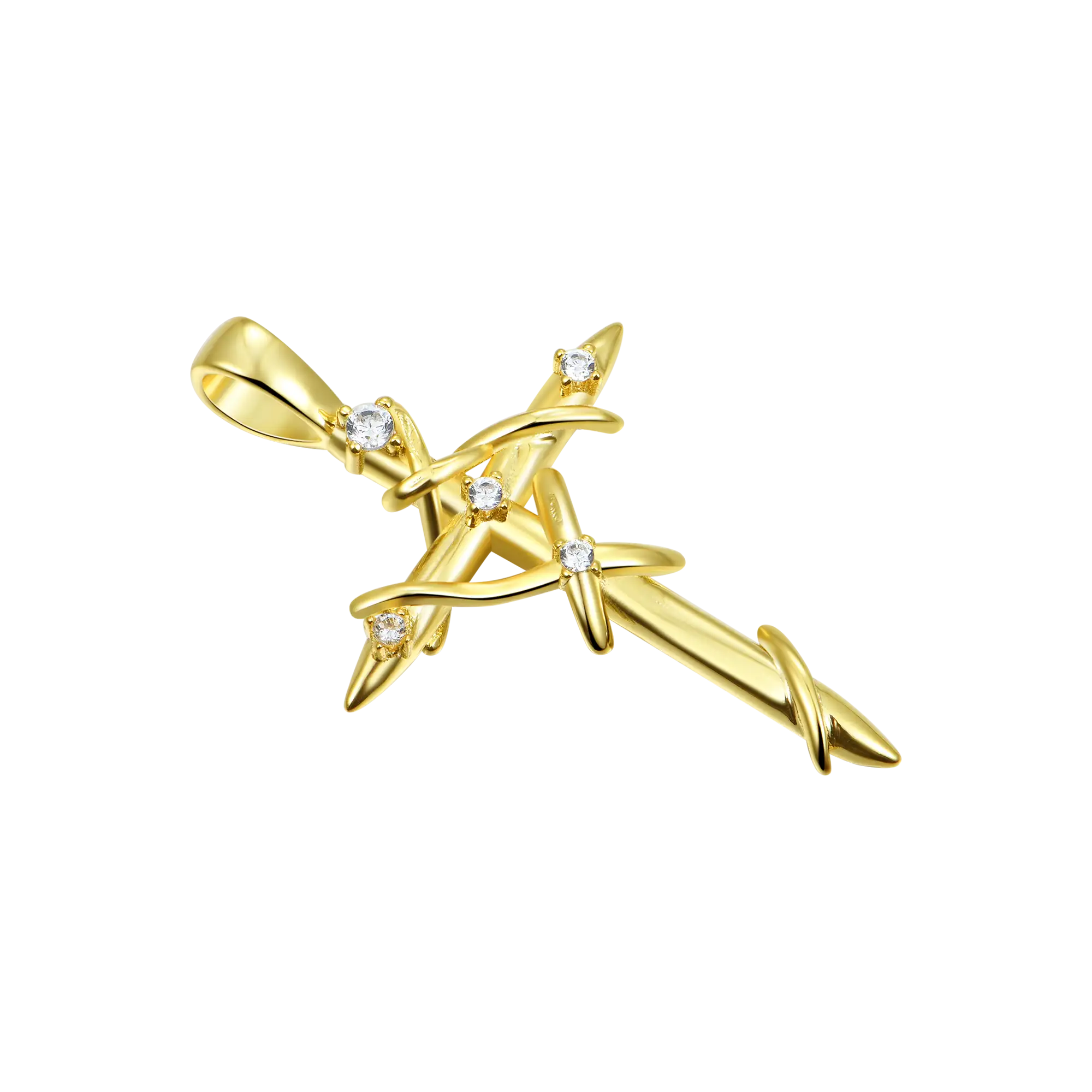 Classic Essential Cross Pendant & Chain Set