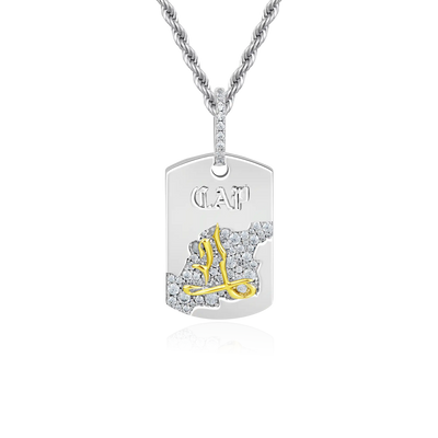 Zodiac Dog Tag Pendant