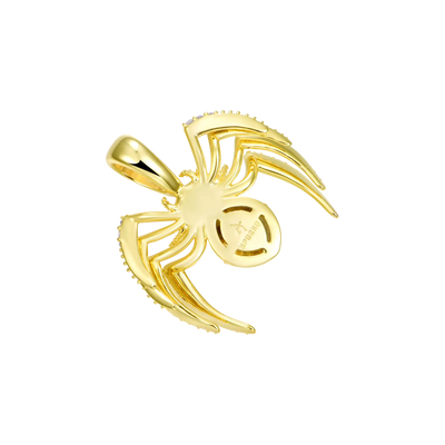 Moissanite Venom Spider Pendant