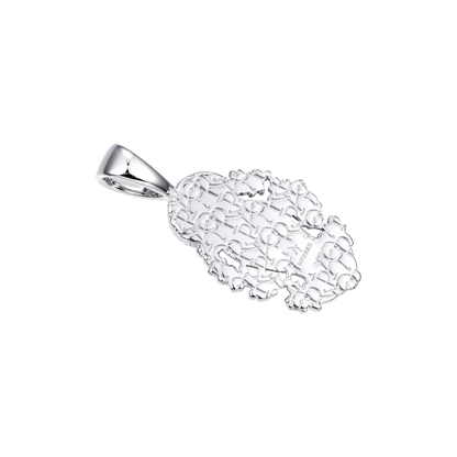 Moissanite Saint Mary Celestial Bloom Pendant