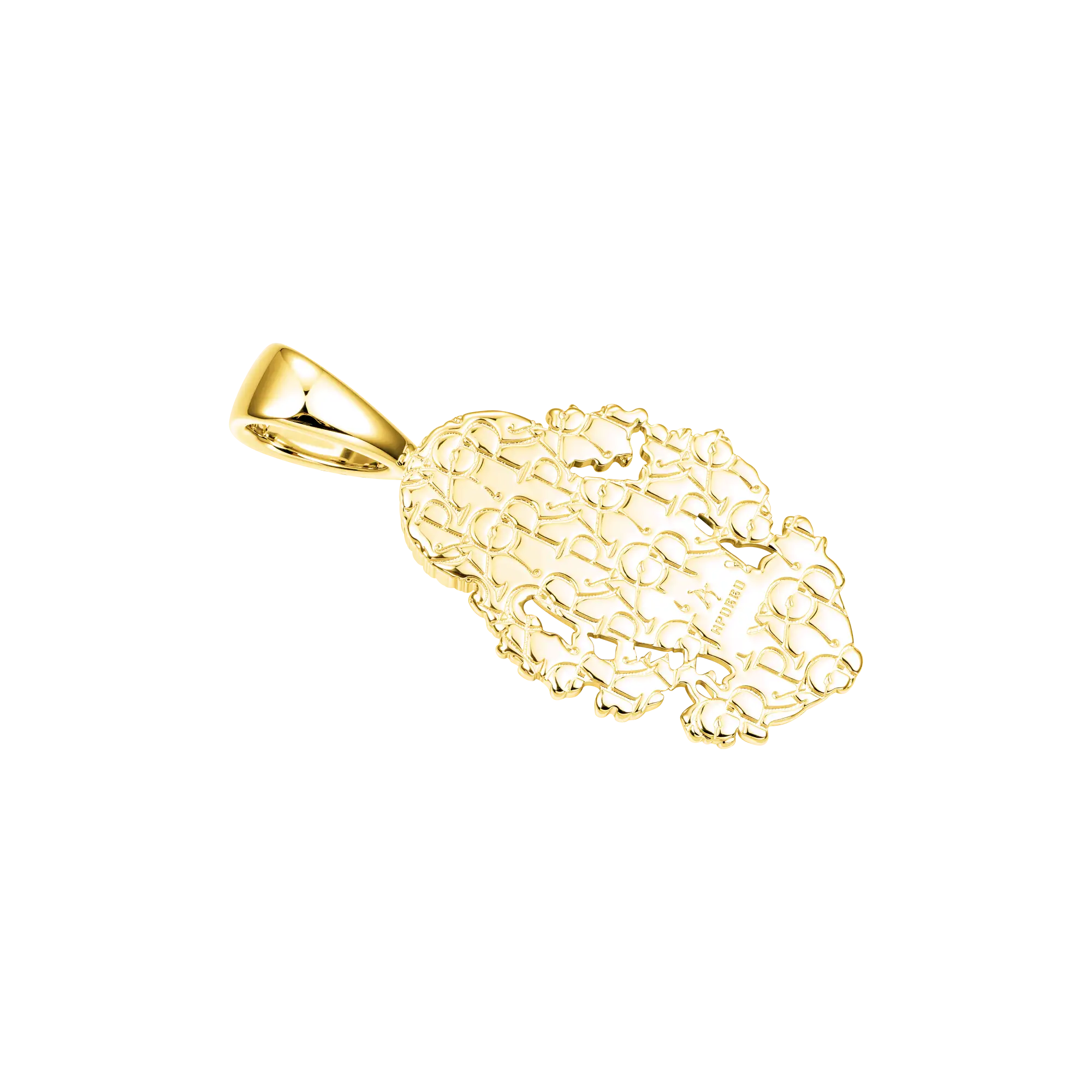 Moissanite Saint Mary Celestial Bloom Pendant