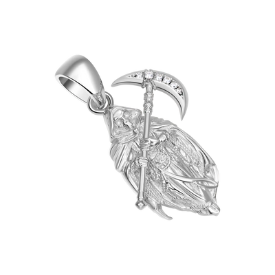 Santa Muerte Serenity Pendant