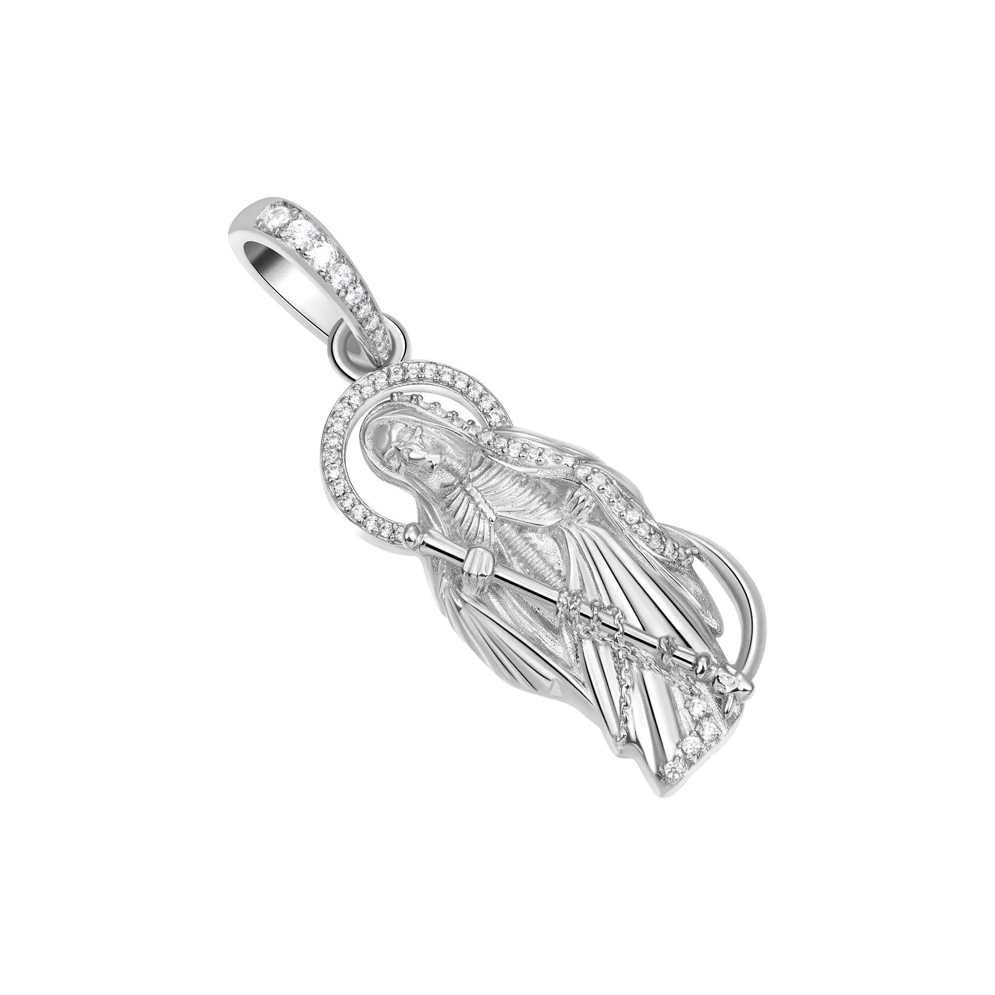 Santa Muerte Reaper Pendant