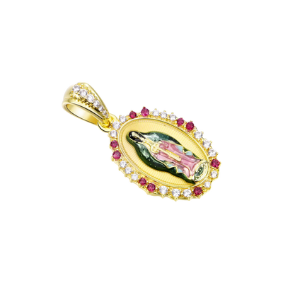 Saint Mary Double Pendant & Chain Layer Set