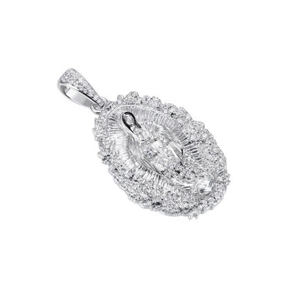 Saint Mary Floral Grace Pendant