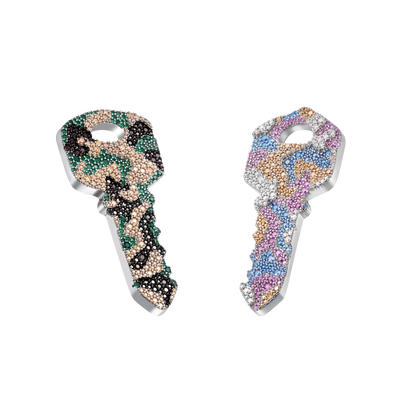 Camo Key Pendant Set