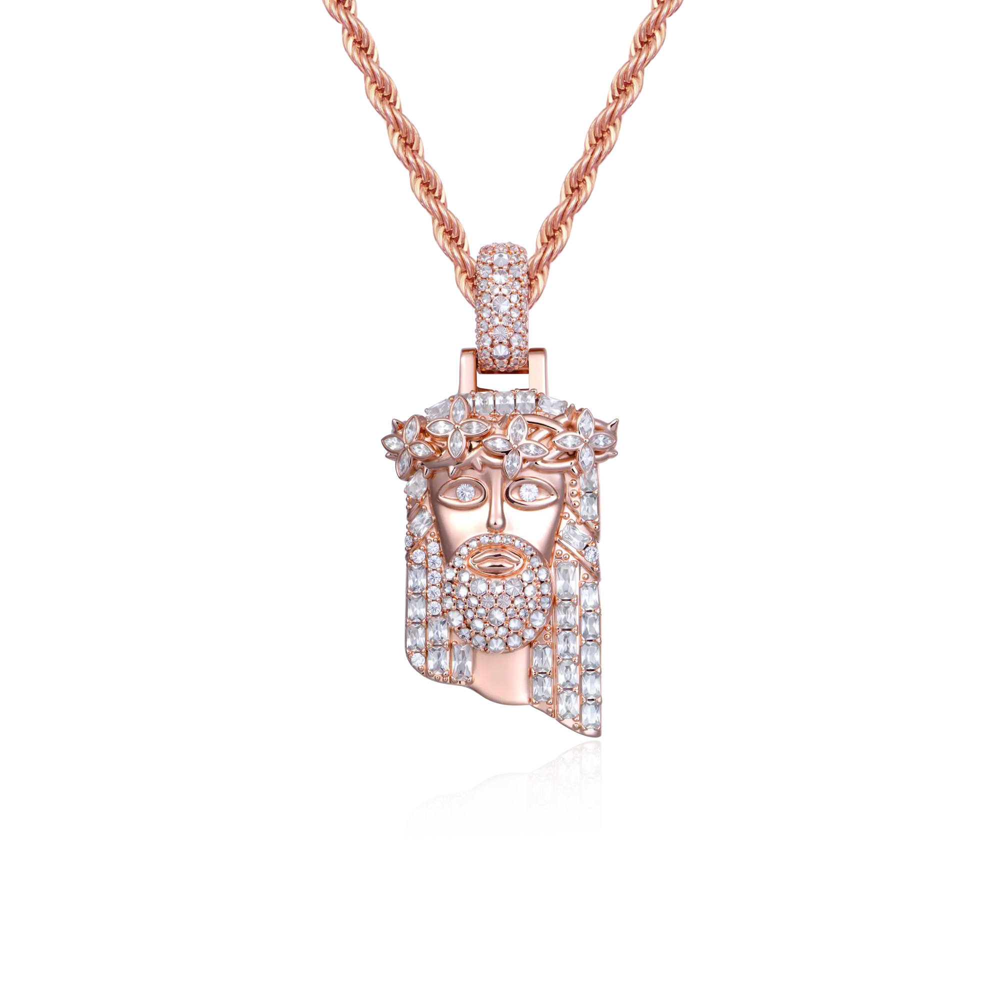 Classic Double-Sided Jesus Pendant