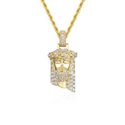 Classic Double-Sided Jesus Pendant
