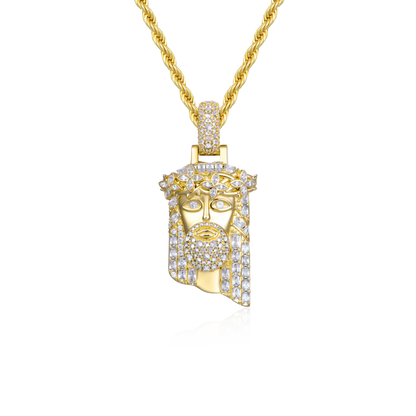 Classic Double-Sided Jesus Pendant