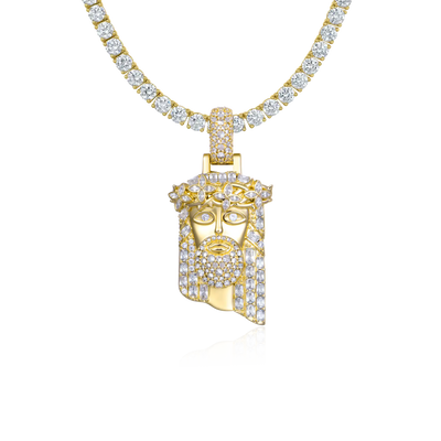 Classic Double-Sided Jesus Pendant