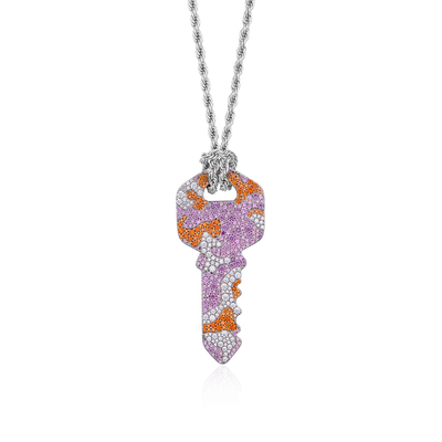 Camo Key Pendant Trio Set