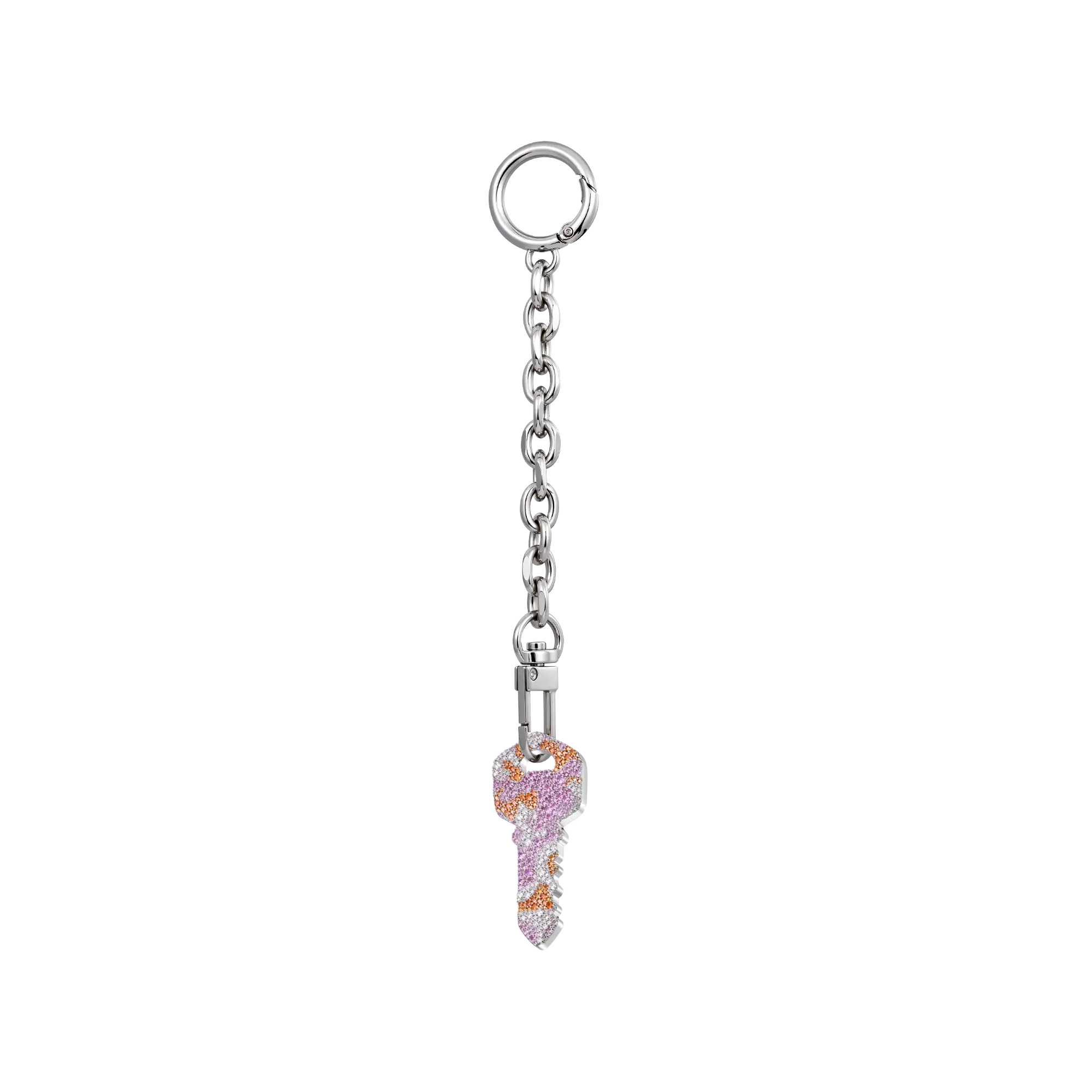 Camo Key Pendant - Pink Camo