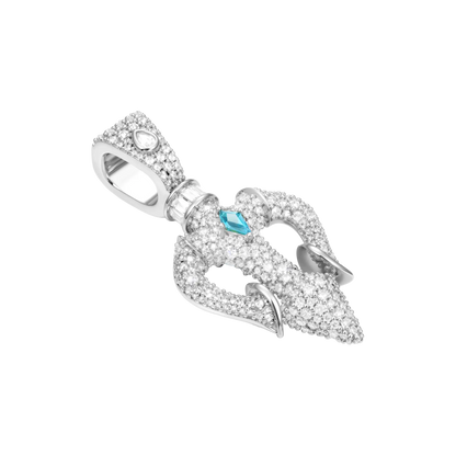 Ocean Sovereign Dual Trident Pendant