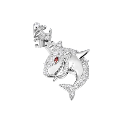 Predator Anchor Shark Pendant