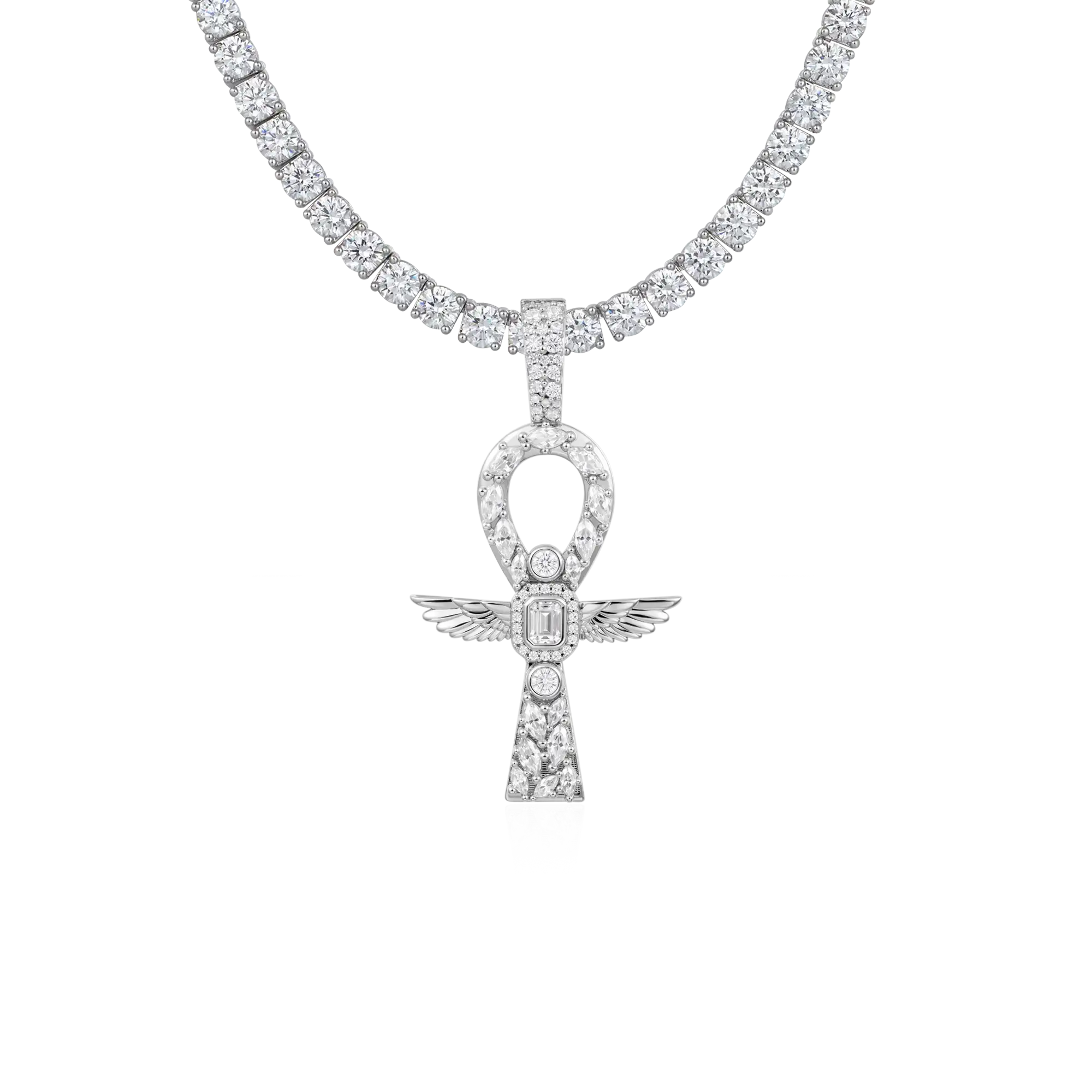 Scarab Ankh Pendant