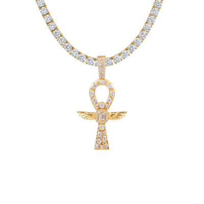 Scarab Ankh Pendant