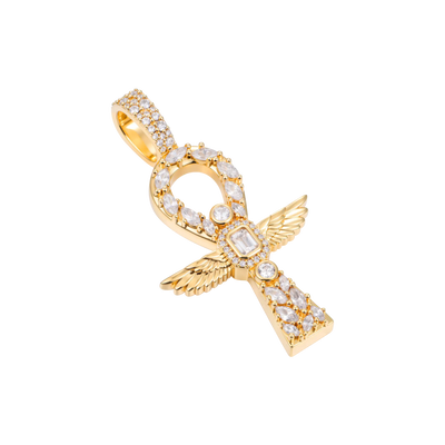 Scarab Ankh Dragon Chain & Pendant Set