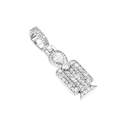 Multi-Cut Mosaic Radiant Tyet Pendant