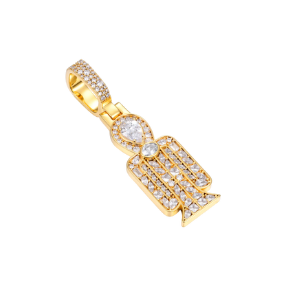 Multi-Cut Mosaic Radiant Tyet Pendant