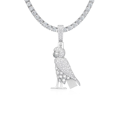 Multi-Cut Mosaic Radiant Ba Pendant