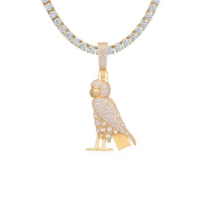 Multi-Cut Mosaic Radiant Ba Pendant