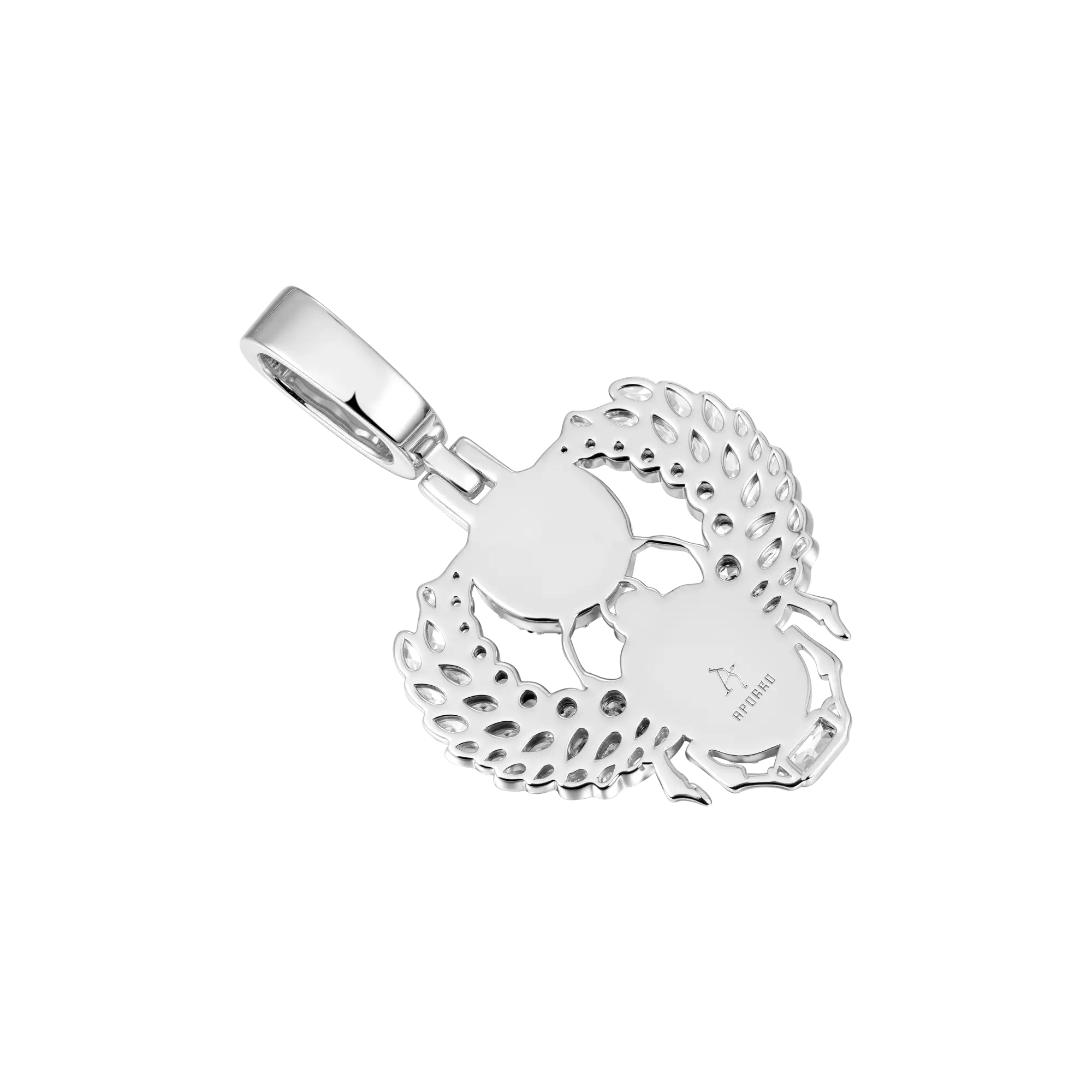 Multi-Cut Mosaic Scarab Pendant