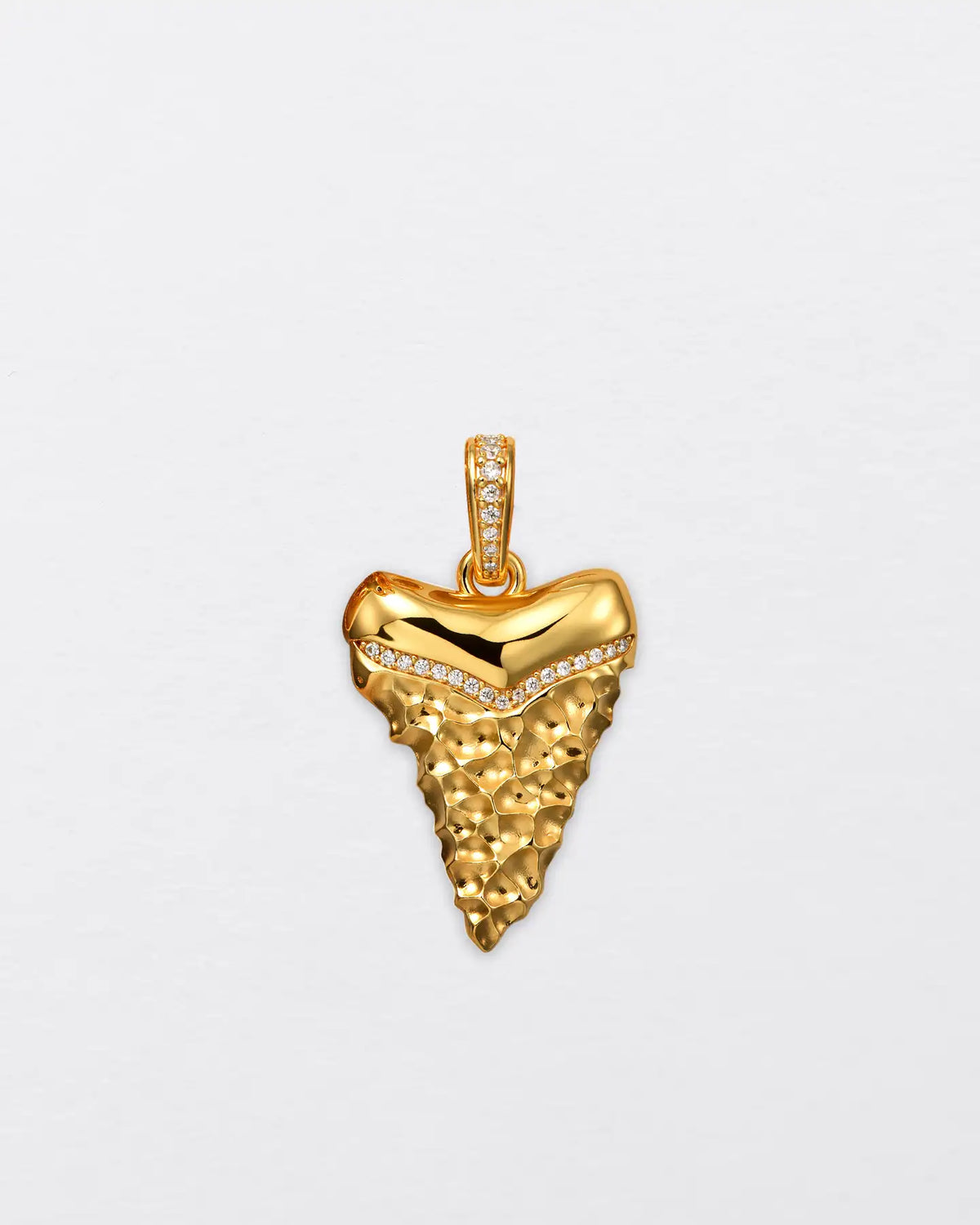 22K Shark Tooth Pendant
