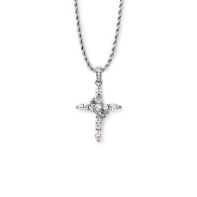 Crowned Sacred Cross Pendant