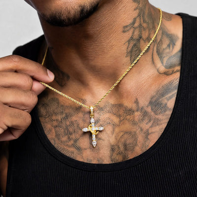 Crowned Sacred Cross Pendant