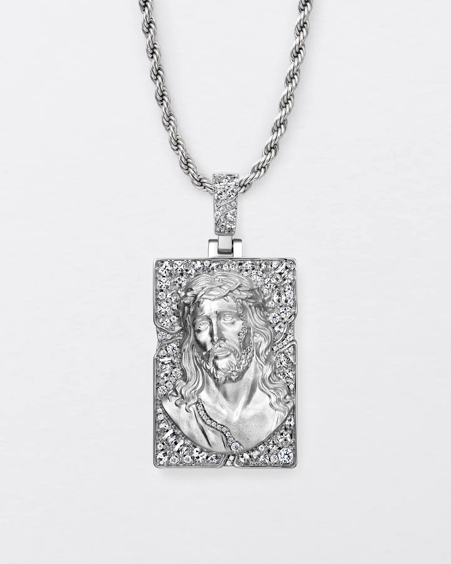 Sacred Portrait Jesus Pendant