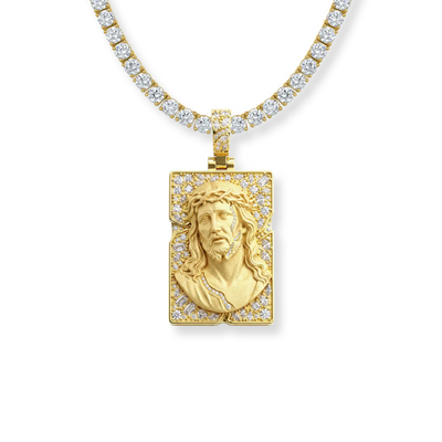 Sacred Portrait Jesus Pendant