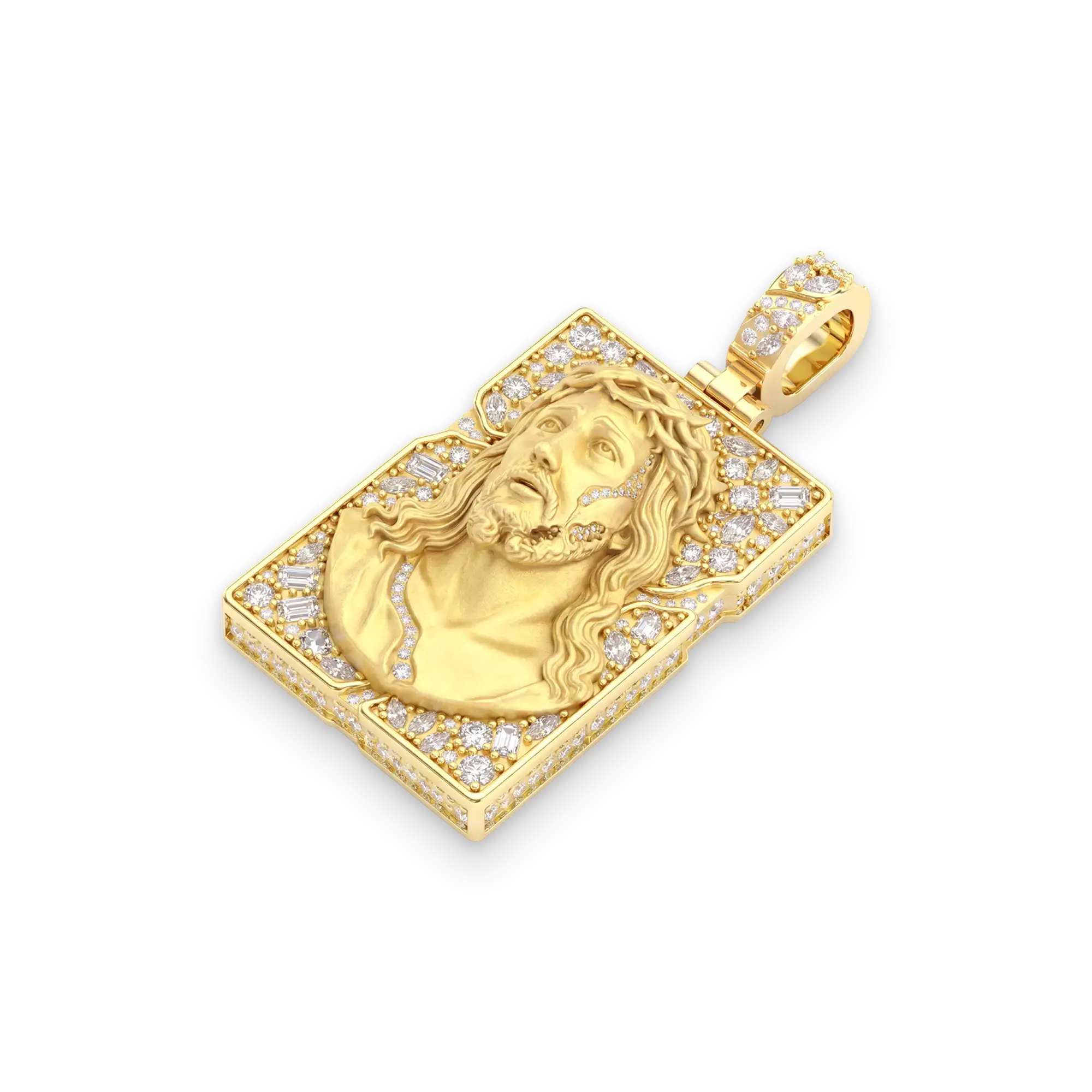 Sacred Portrait Jesus Pendant