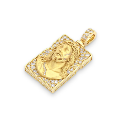 Sacred Portrait Jesus Pendant