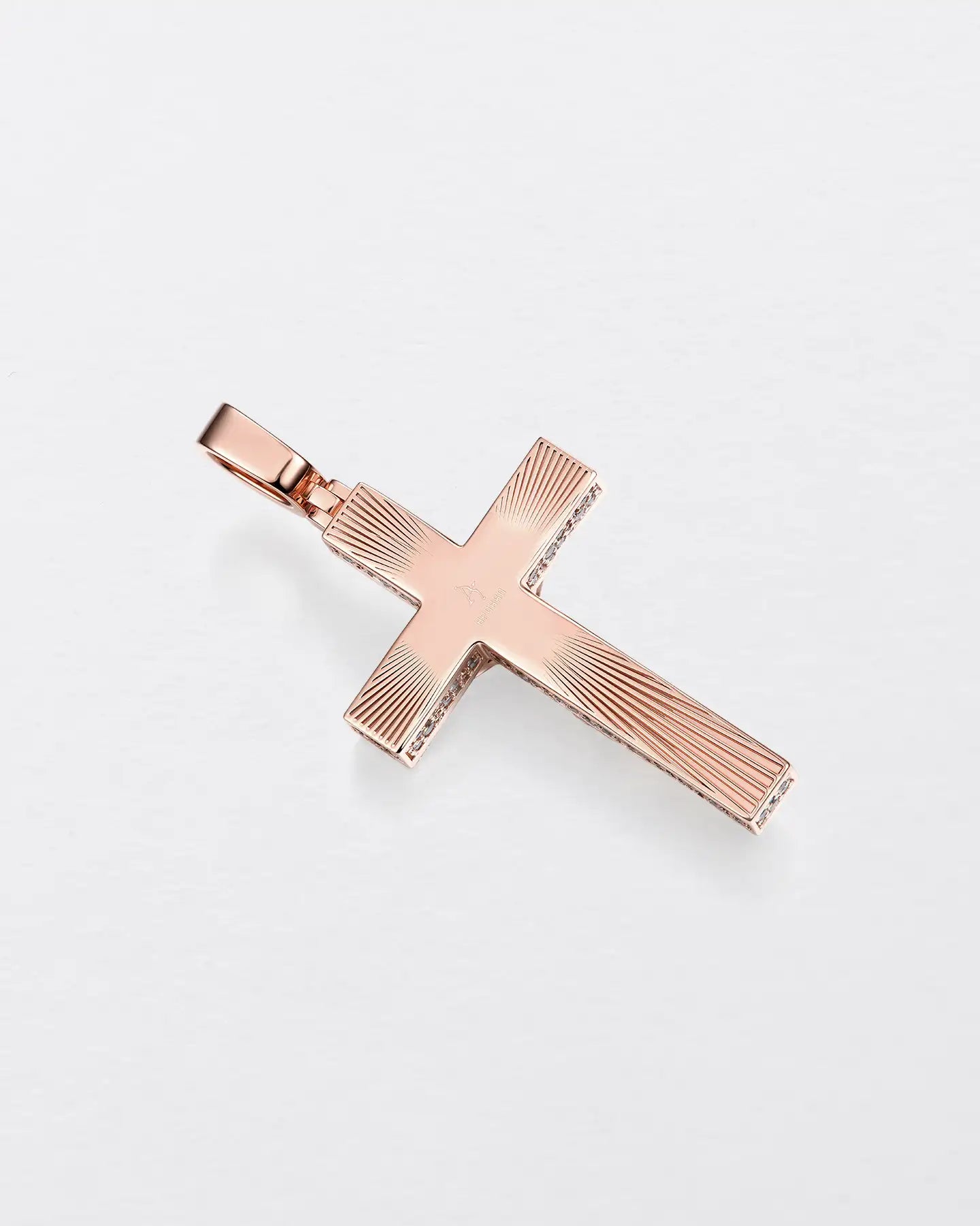 Fancy-Cut Jesus Cross Pendant