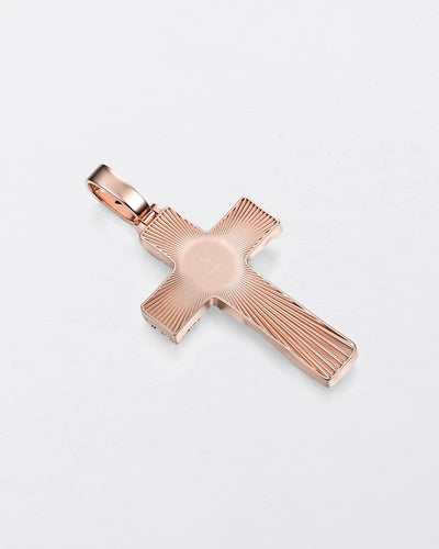 Sculptural Jesus Cross Pendant