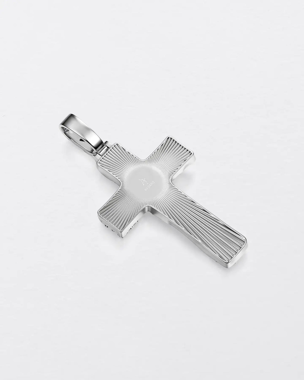Sculptural Jesus Cross Pendant