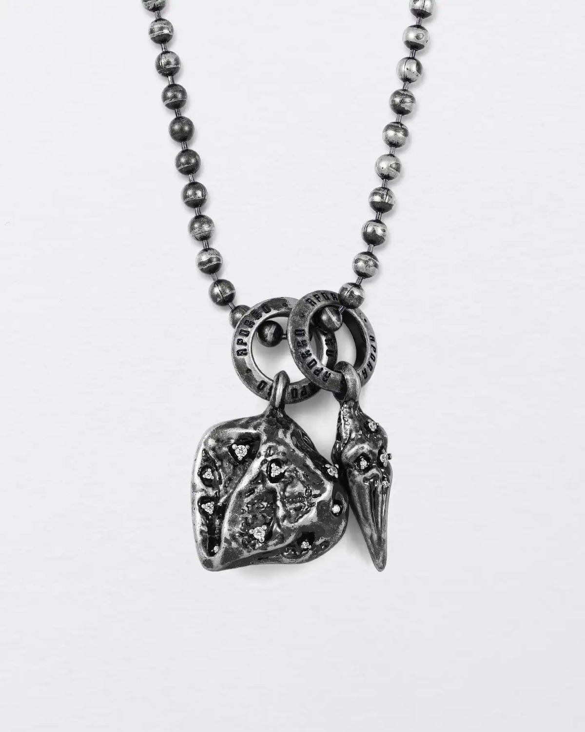 BOULDER & SHANK WEATHERED NECKLACE
