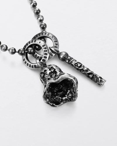 BELL & MONOLITH WEATHERED NECKLACE