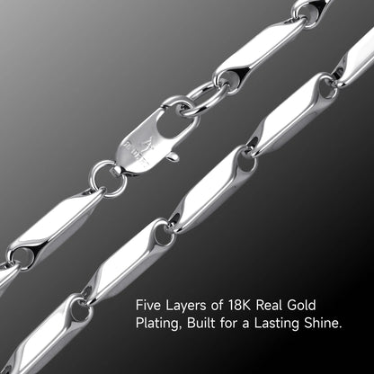 Prism Link Chain - 4mm
