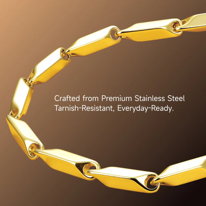 Prism Link Chain - 4mm