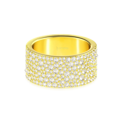 Moissanite Reverse Set Diamond Band Ring