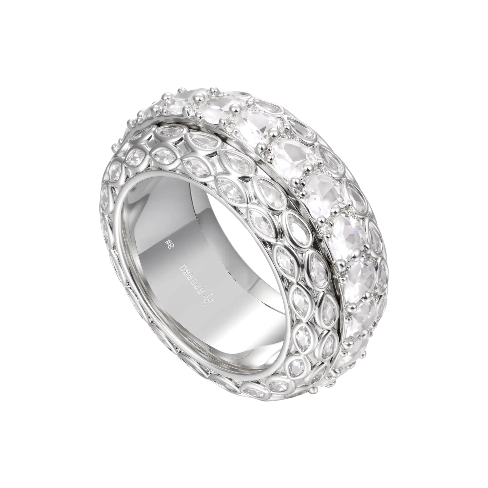 Eternal Motion Mosaic Band Ring
