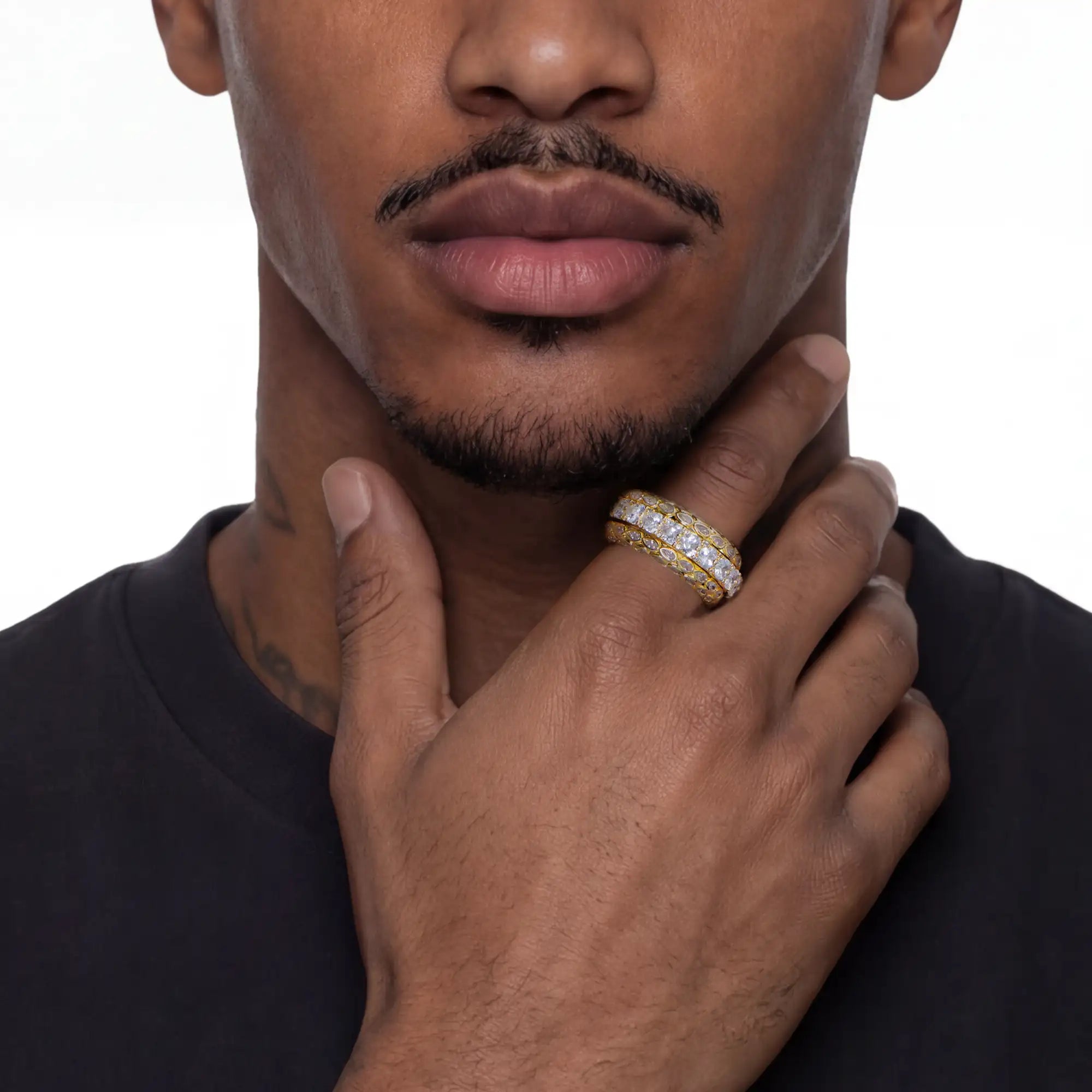 Eternal Motion Mosaic Band Ring