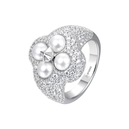 Pearl Clover Station Ring