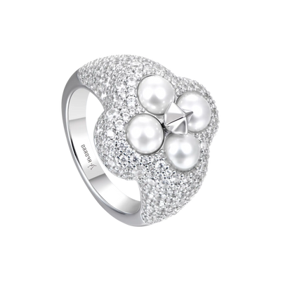 Pearl Clover Station Ring