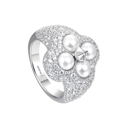 Pearl Clover Station Ring