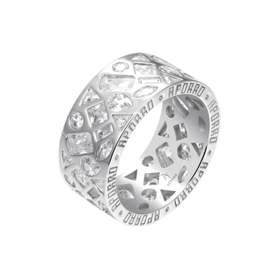 Sacred Window Mosaic Band Ring